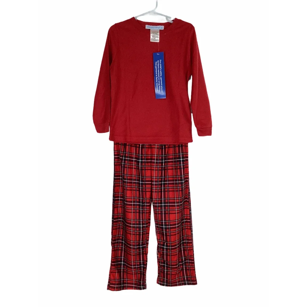 Sleepytime pjs red